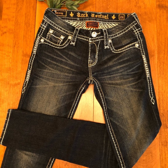Rock Revival Skinny Jeans! - Picture 1 of 7